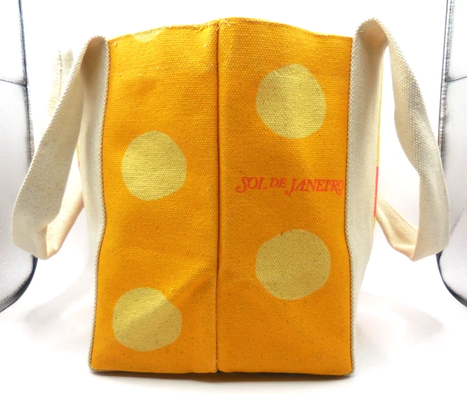 Sol de Janeiro Limited Edition Canvas Mini Tote Bag 12 x 6 x 8 inches NWT - Image 4 of 4