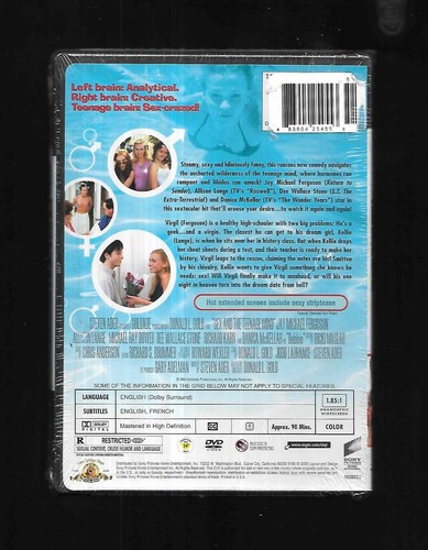 * OOP * Donald Gold's SEX AND THE TEENAGE MIND - Allison Lange - RARE SEALED - Picture 2 of 3