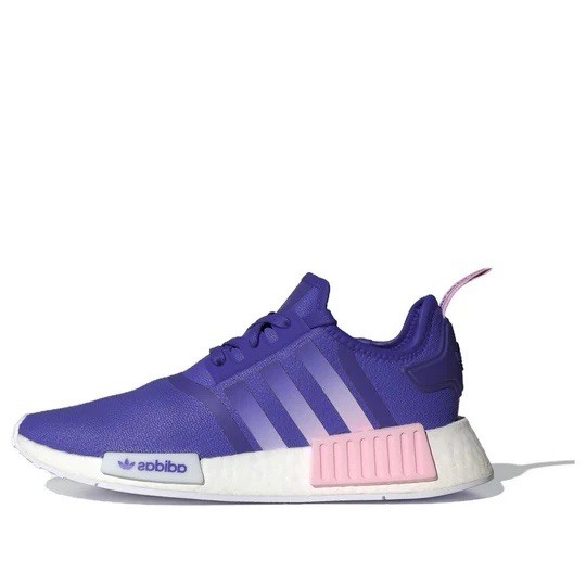 Adidas NMD R1 Energy Ink Purple White Pink Running Sneakers IG8381