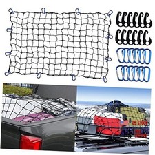 4x6 Ft Cargo Net for Roof Basket Pickup Bed - Nice Elasticity Stretches