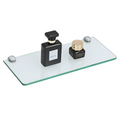 SAYAYO Badezimmer Glasregal Wandregal Schweberegal 6 mm gehärtet transparent...
