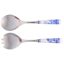 Spode Blue Italian Salad Set with Stainless Bowl 10999101