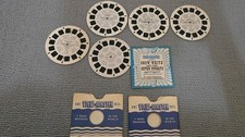 Lot Of Vintage View-Master Reels Rare HTF Huckleberry Hound Snow White Mickey