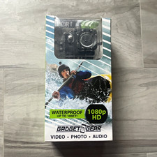 GO PRO Gadget Gear Sport Action Camera 1080p HD Waterproof Black w/ 8GB microSD