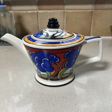Sadler Art Deco Clarice Cliff Style Teapot