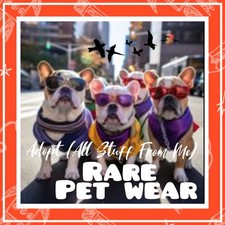   Adopt All Stuff Today      Rare     Cute  Cheap   PET WEAR     