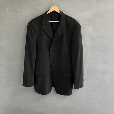 Men Strellson Blazer Grey Wool 44 / XXL / 52