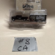 Greenlight Hitch and Tow Gas Monkey Garage 2014 Ram 1500 & Enclosed Car Hauler