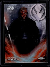 2025 Topps Star Wars Chrome_Darth Maul_ "STAR WARS - THE PHANTOM MENACE"_CE-13