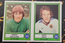 Kenny Dalglish Scotland Stickers Panini Euro Football 78 230 Very Good Condition