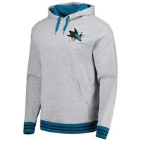 San Jose Sharks Nhl Mitchell & Ness Classic French Terry Hoodie Grau-L