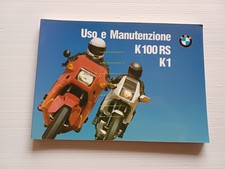 BMW K1 - K 100 RS 1991 manuale uso manutenzione libretto italiano originale