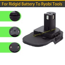 Battery Adapter For Ridgid 18V Li-ion Battery Convert to Ryobi 18V Power Tools