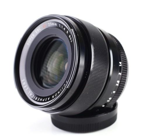 Fujifilm XF 23mm F1.4 R Autofocus Prime Fuji Lens Front & Rear Cap & Hood Boxed - Picture 9 of 16