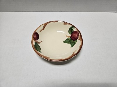 Franciscan Apple Pattern Dessert Bowl 5 1/8''  1940s-50s CA (Multiple Avail)