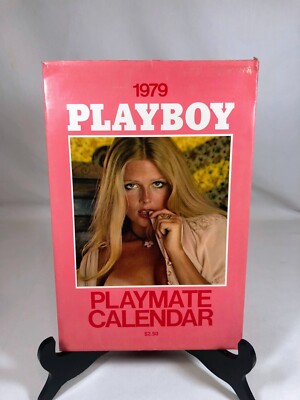 Vintage 1979 Playboy Playmates 12 Month Calendar Pin Up Original Sleeve