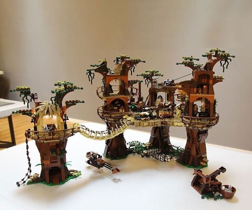 Star Wars Ewok Village Mock Reproduction 10236 Building Blocks Toy - Picture 2 of 7