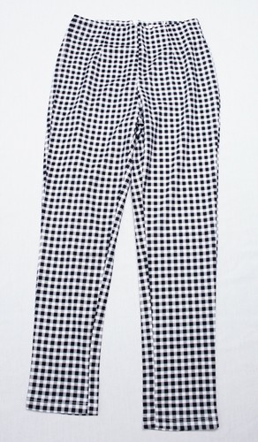 Iggy Gingham Cropped Pants KT4 Black 
