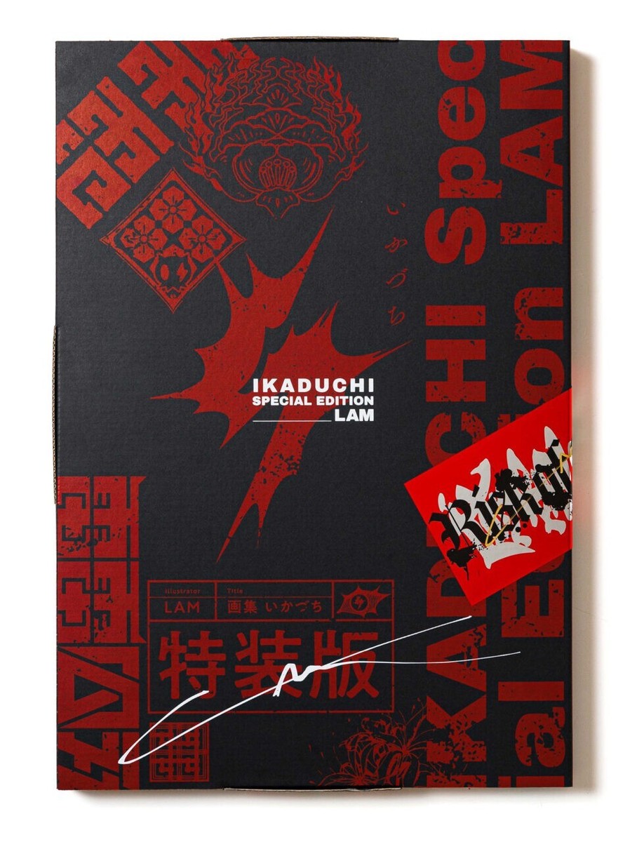 LAM exhibition SENKYAKUBANRAI limited Art Book Ikazuchi
