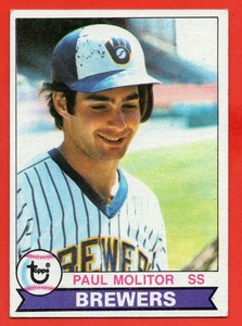 1979-Topps-24-Paul-Molitor-EX-EXMINT-HOF-Milwaukee-Brewers-FREE-SHIPPING