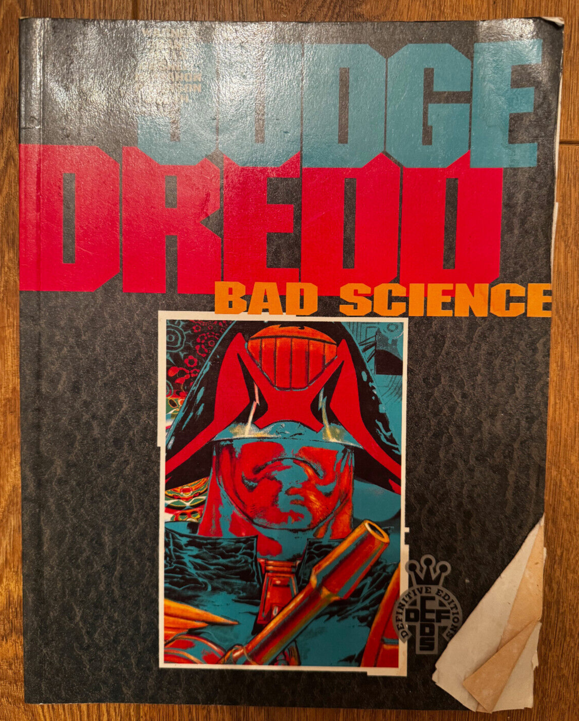 Judge Dredd Bad Science Definitive Edition Paperback 2000AD Fleetway