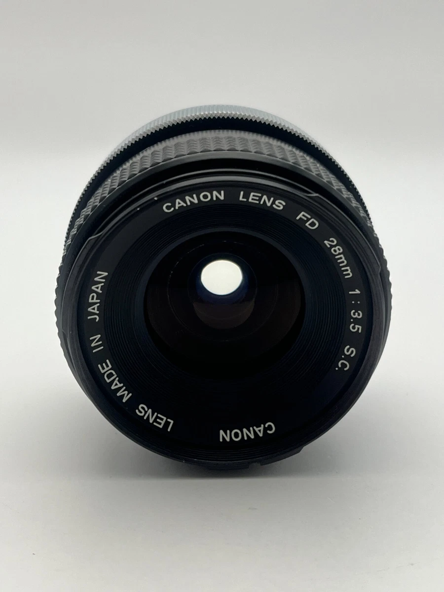 Canon FD f/3.5 Camera Lenses 28mm Focal for sale | eBay