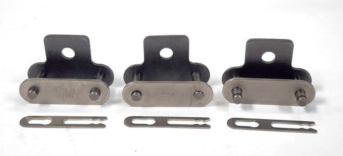 TSUBAKI ROLLER CHAIN LINKS (LOT OF 3) C2050LSA2CL 1-1/4" PITCH