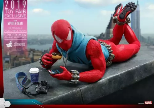 Hot Toys 1/6 VGM34 Marvel's Spider-Man Scarlet Spider Suit Figure Collectibles - Picture 5 of 14