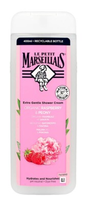 Duschcreme Le Petit Marseillais BIO Himbeere & Pfingstrose Duschgel 400ml