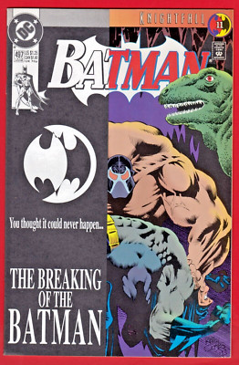 US Comic/ Batman 497 Knightfall BREAKING of BATMAN First Print - Neuwertig Z 0-1