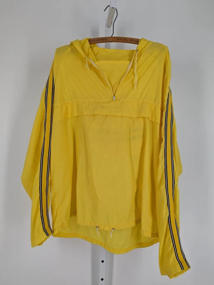 Levi's винтажный 60-х 70-х белый вкладка Grosgrain упаковываемый ветровка куртка с капюшоном LVC - Изображение 2 из 4