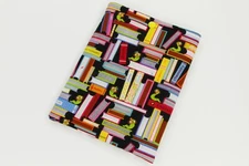 Book Sleeve  Bookworm Handmade, Padded Cover, Kindle Accessory Purse