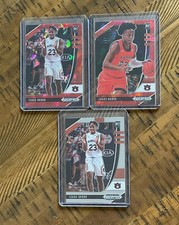2020-21 Prizm ISAAC OKORO Rookie Prizm Investor Lot Red Ice Chicago Bulls
