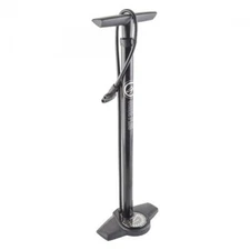 SUNLITE BIKE BICYCLE FLOOR PUMP AIR SURGE PLUS BLACK
