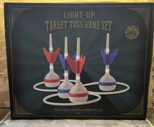 Light-Up Target Toss Game Set Toss & Watch Em Streak Across The Sky Fun Game