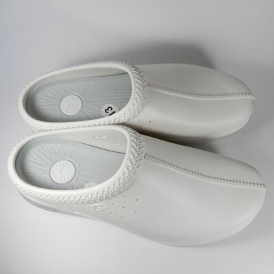 Ugg M Tasman Sport White Unisex Slip On Sandals Clog Nurse Men\'s Sz 7/W9 UGG M Tasman Sport Slip On Clogs Sandals Men main image 4
