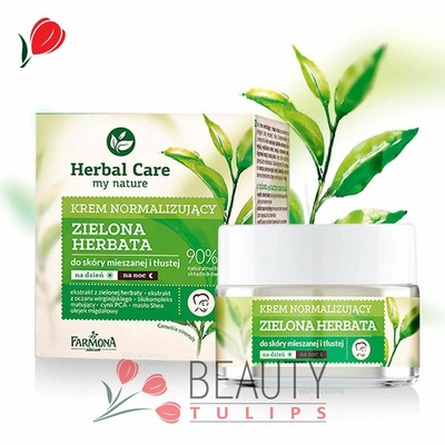 Farmona Herbal Care My Nature normalisierende grüne Tee Gesichtscreme 50 ml