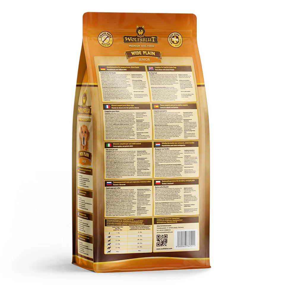 Wolfsblut - Wide Plain Senior - 2 kg - Hundefutter - Bild 3 von 4