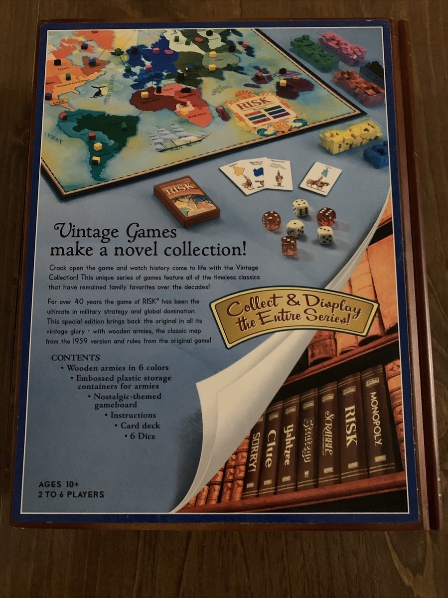Jeu de société vintage Risk complet Parker (1985) - La Roue du Passé