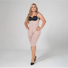 Firm compression and open bust shapewear Intimate Zone Zipper 022841