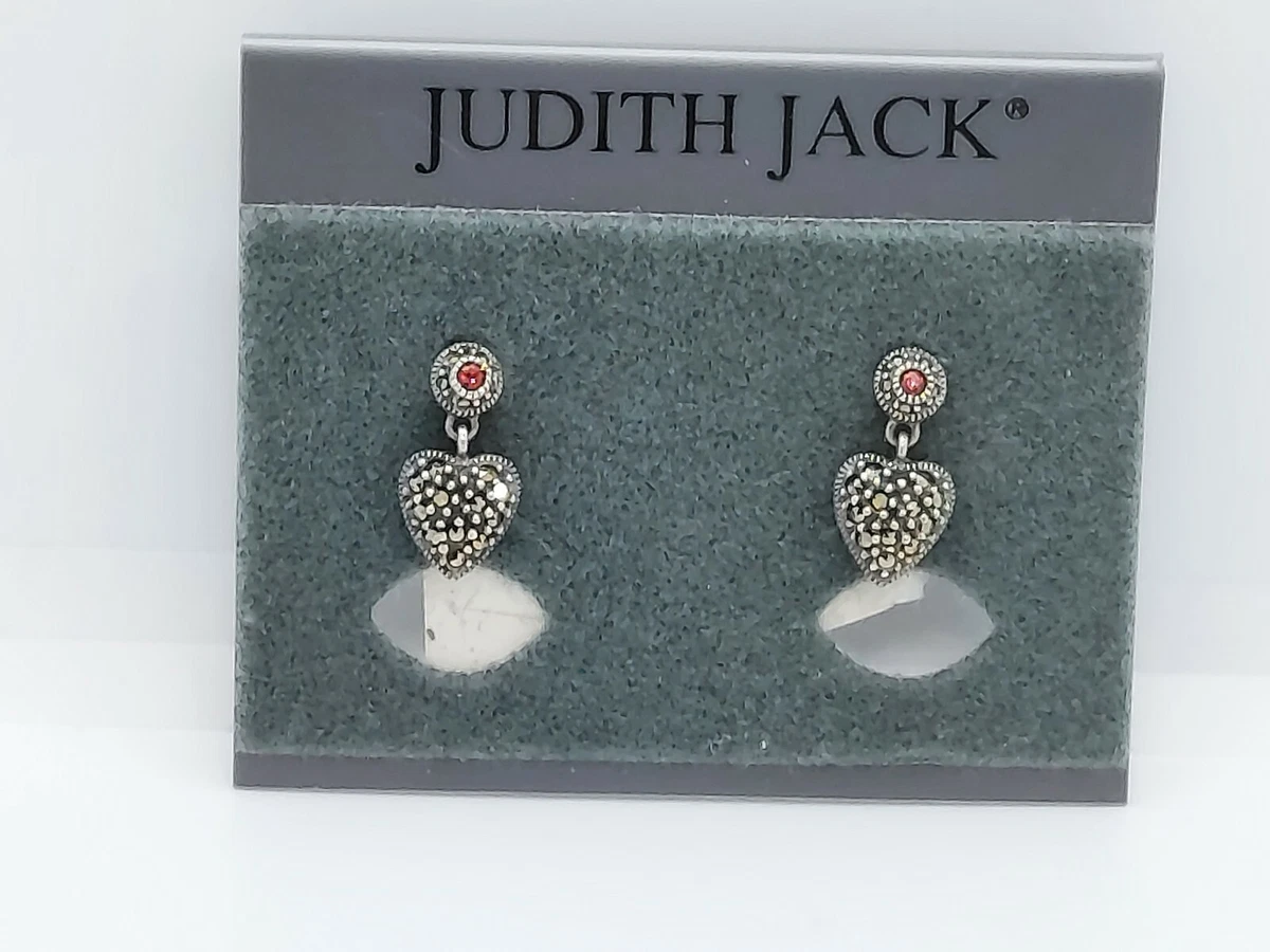 Judith jack shop marcasite earrings