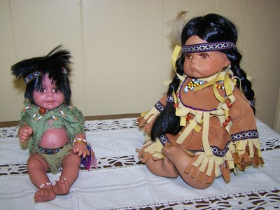 ashley belle porcelain indian dolls
