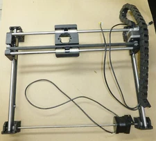 QIDI X-PLUS 3D printer xy gantry assembly with stepper motors