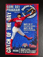 Freddy Galvis Signed Blue Claws Baseball Program Autograph 