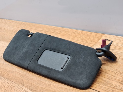 ✅12-18 OEM BMW F06 F13 640 650 M6 Right Passenger Side Sun Visor Alcantara Black - Picture 3 of 12