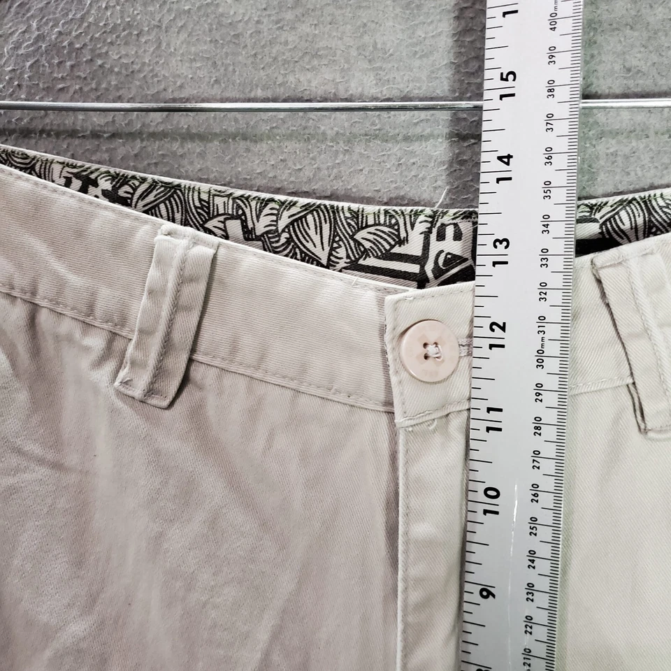 Pantalones Cortos De Colección Quiksilver Hombres 32 Beige Y2K Carga Bolsillos Cortados Foto 4 de 4