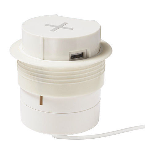 Ikea Cordless Chargers Ikea Jyssen Integrated Wireless Charger