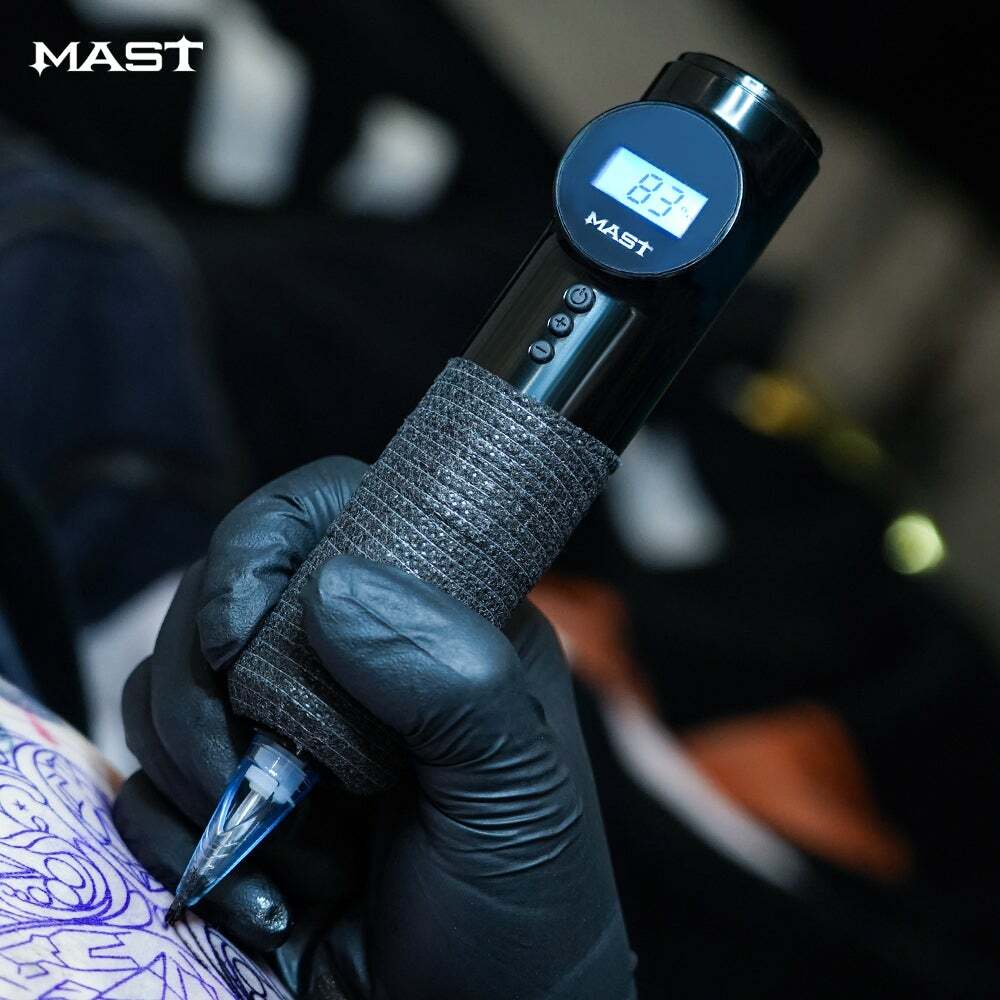 Mast Wireless Rotary Tattoo Pen Permanent Makeup LED Display