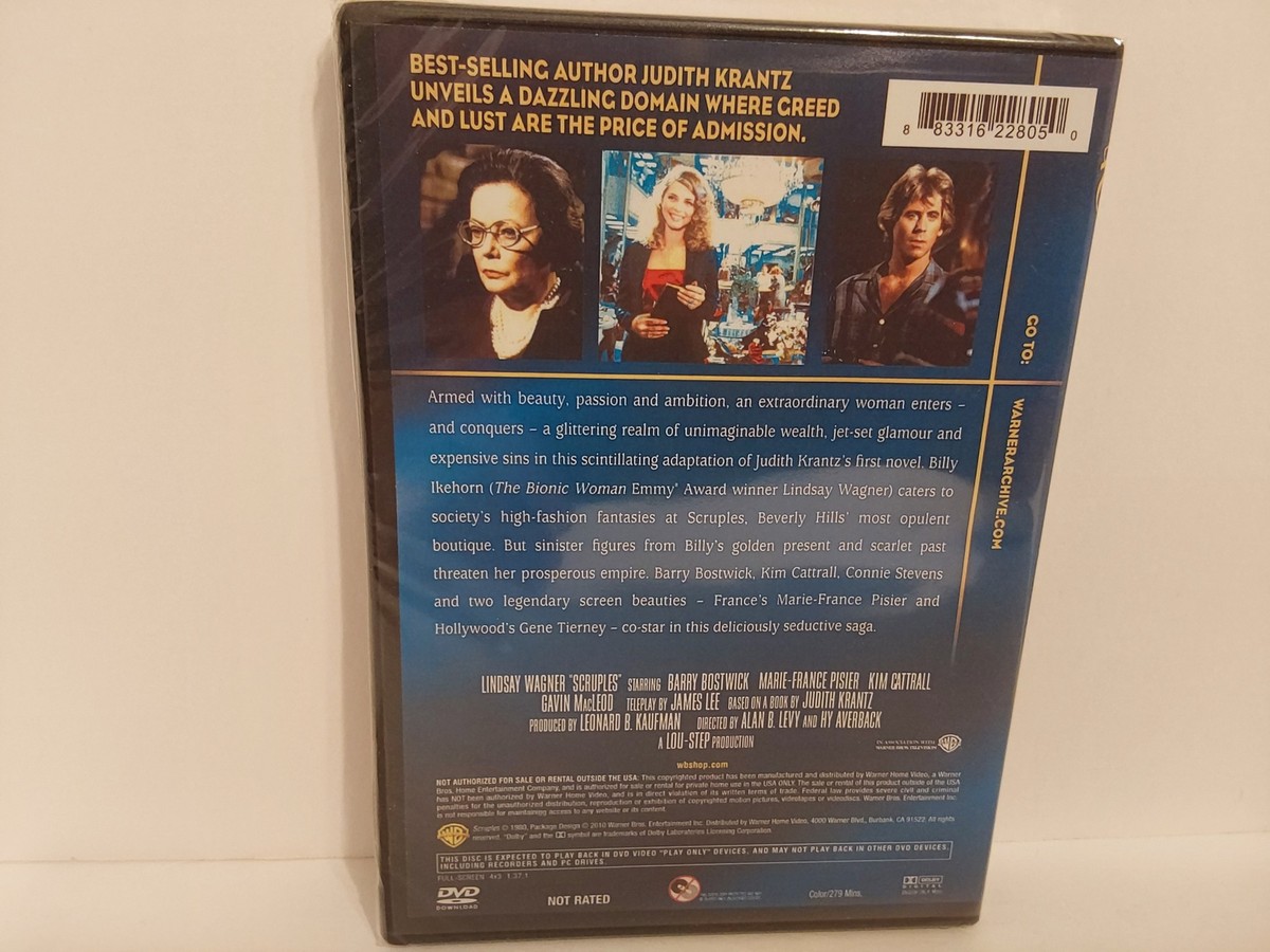 Scruples MiniーSeries DVD Import Scruples (region 2) mini-series