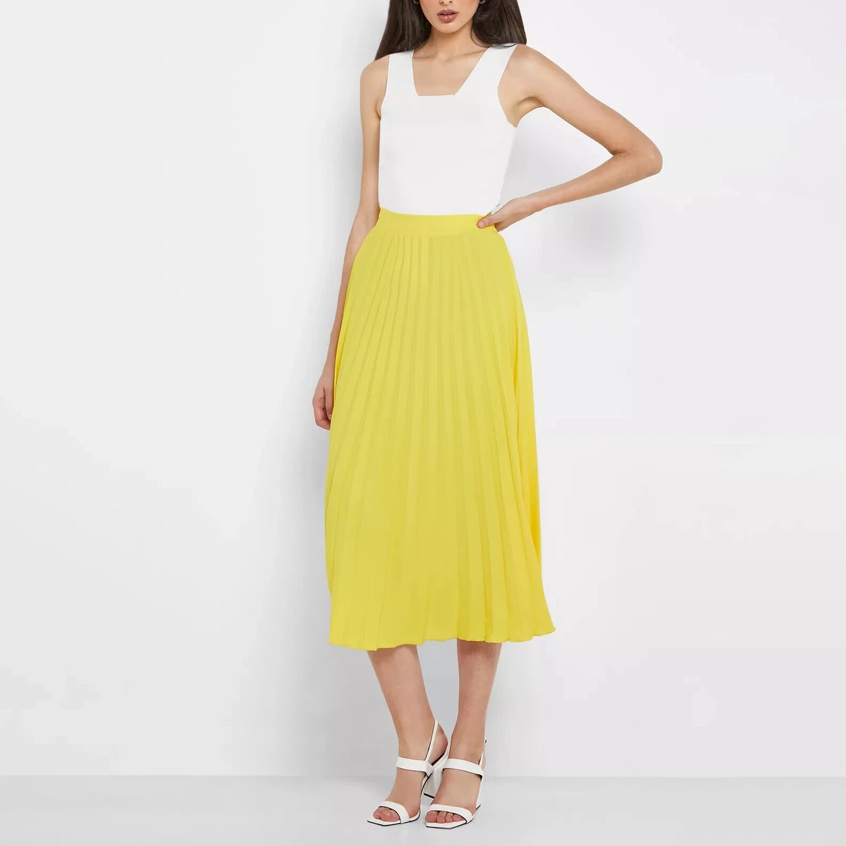Womens pleated skirt dorothy perkins top